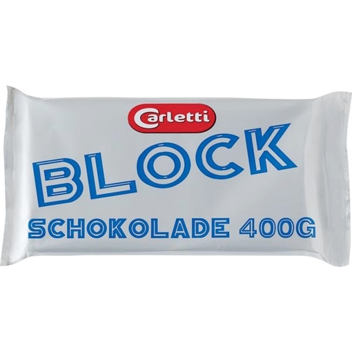 Billede af Carletti Blok Chokolade 400 g.