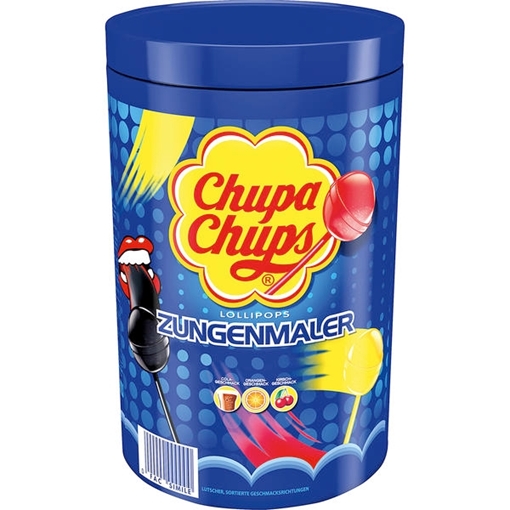 Billede af Chupa Chups Slikkepind (farver tungen)  12 g.