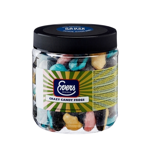 Billede af Evers Crazy Candy Frogs 900 g.