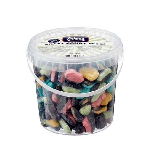 Billede af Evers Crazy Candy Frogs 1500 g.