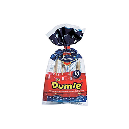 Billede af Fazer Dumle Lollipop 10er 100 g.