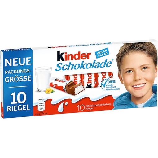 Billede af Ferrero Kinder Schokolade 125 g.