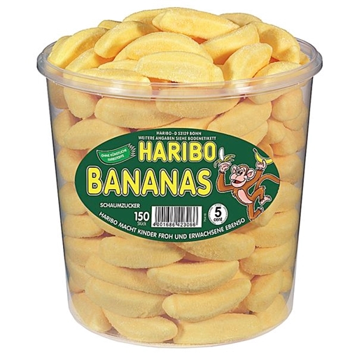 Billede af Haribo Bananas 1050 g.