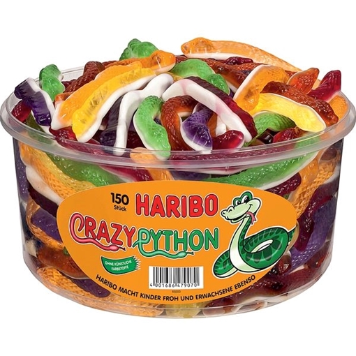 Billede af Haribo Crazy Phyton 1050 g.