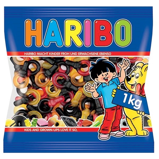 Billede af Haribo Crazy Sutter 1000 g.