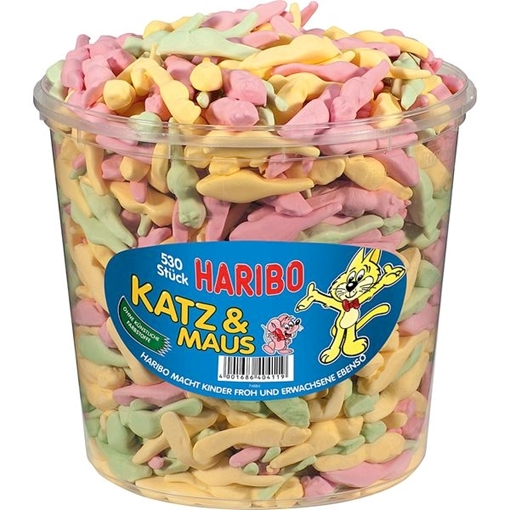 Billede af Haribo Katz und Maus 1060 g.