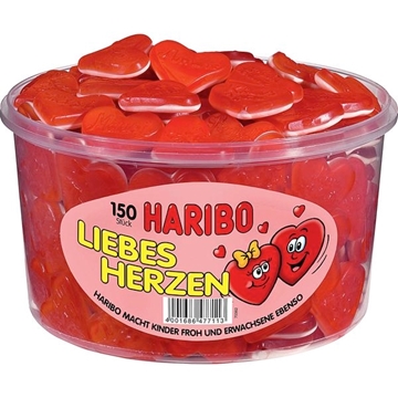 Billede af Haribo Liebesherzen 1200 g.