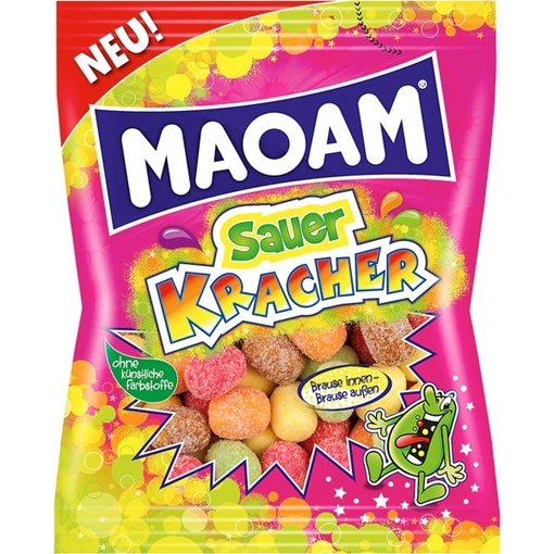 Billede af Haribo Maoam Sauer Kracher 175 g.