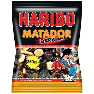 Billede af Haribo Matador Mix Dark 350 g.