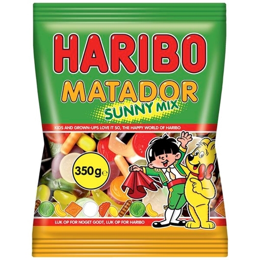 Billede af Haribo Matador Mix Sunny 350 g.