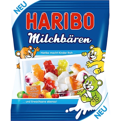 Billede af Haribo Milchbären 175 g.