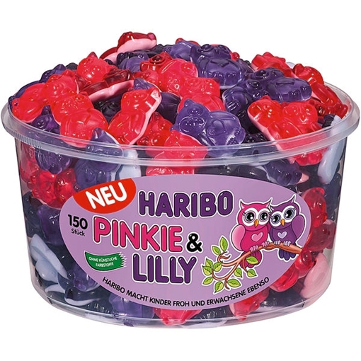 Billede af Haribo Pinkie & Lilly 1200 g.