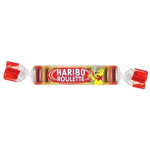 Billede af Haribo Roulette Fruchtgummi-Rollen 25 g.