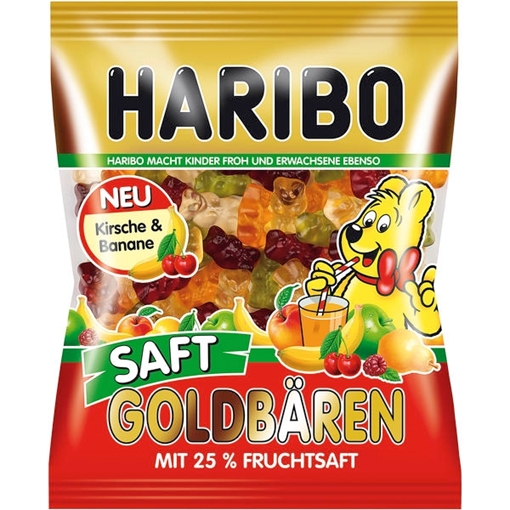 Billede af Haribo Saft-Goldbären 175 g.