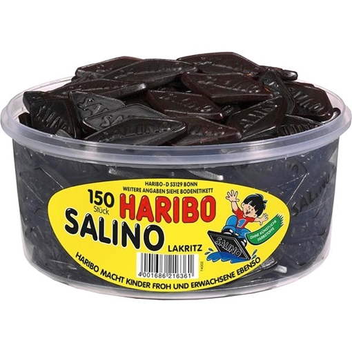 Billede af Haribo Salino 1200 g.