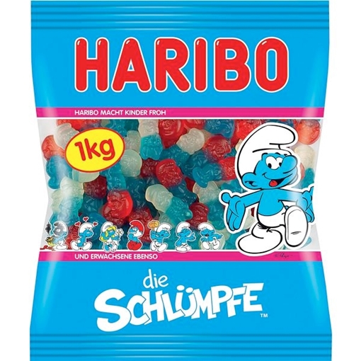 Billede af Haribo Schlümpfe 1000 g.
