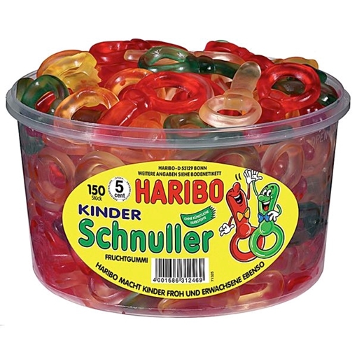 Billede af Haribo Schnuller 1200 g.