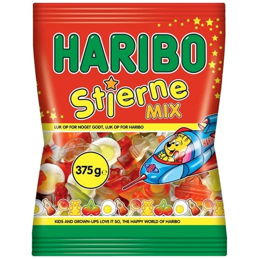 Billede af Haribo Stjerne Mix 375 g.