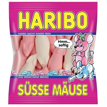 Billede af Haribo Süsse Mäuse Sz 200 g.