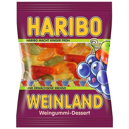 Billede af Haribo Weinland Weingummi 100 g.