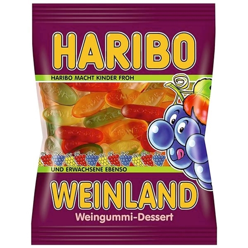 Billede af Haribo Weinland Weingummi 200 g.