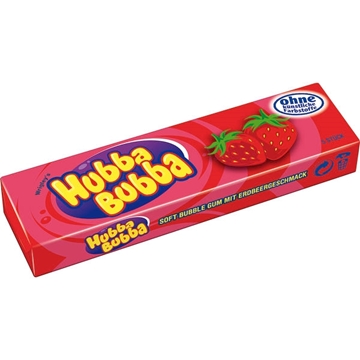 Billede af Hubba Bubba Jordbær 35 g.