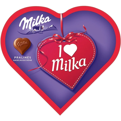 Billede af I Love Milka Hasselnød Creme 44 g.
