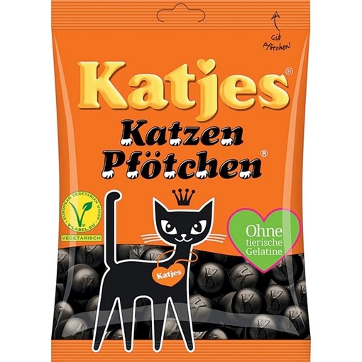 Billede af Katjes Katzen-Pfötchen 200 g.