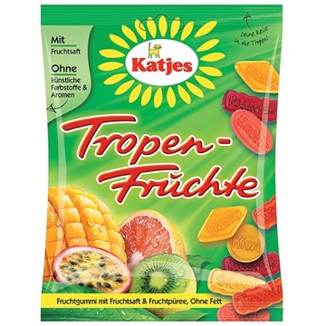 Billede af Katjes Tropen Früchte 200 g.