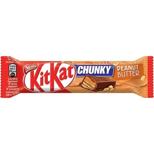 Billede af KitKat Chunky Peanut Butter 42 g.
