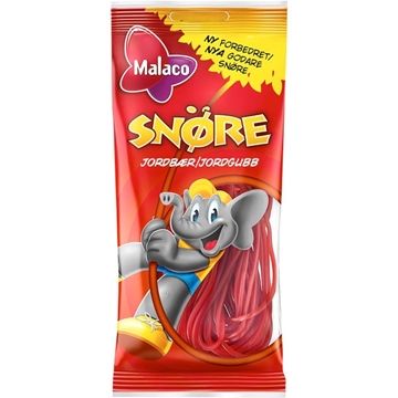 Billede af Malaco Snøre Erdbeer 94 g.