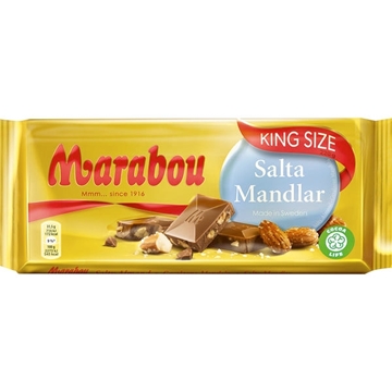 Billede af Marabou Mandel Salt 220 g.