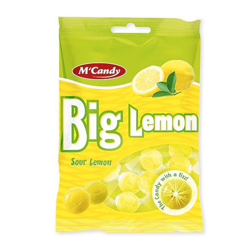 Billede af M'Candy Big Lemon 150 g.