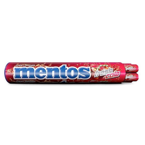 Billede af Mentos Jumborolle Cola 8er 296 g.