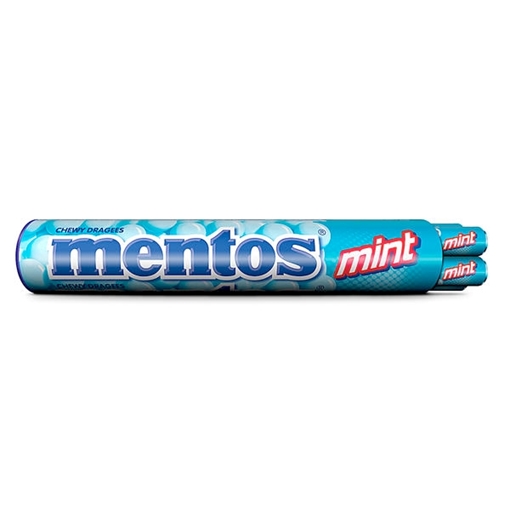 Billede af Mentos Jumborolle Mint 8er 296 g.