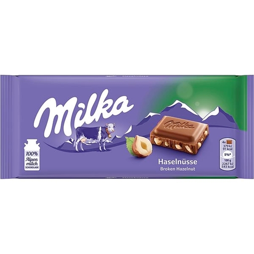 Billede af Milka Haselnuss 100 g.