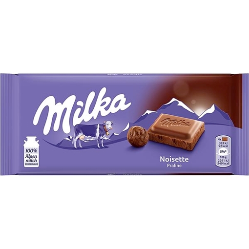 Billede af Milka Noisette 100 g.