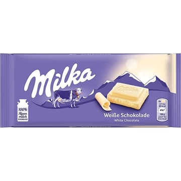 Billede af Milka Weisse 100 g.