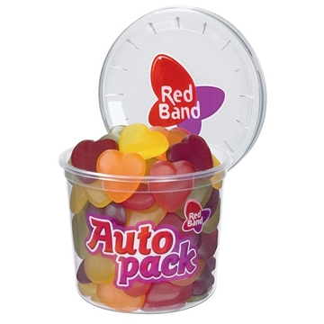 Billede af Red Band Fruchtgummi Herzen 200 g.