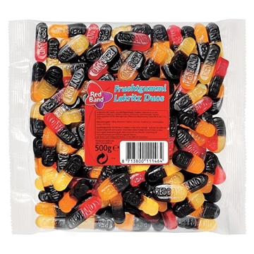 Billede af Red Band Fruchtgummi Lakritz Duos 500 g.