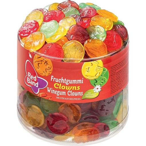 Billede af Red Band Fruchtgummi-Clowns 1350 g.