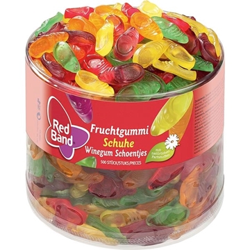 Billede af Red Band Fruchtgummi-Schuhe 1250 g.