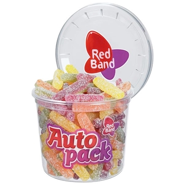 Billede af Red Band Gummi Stäbchen super sauer 185 g.