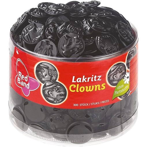 Billede af Red Band Lakritz-Clowns 1200 g.