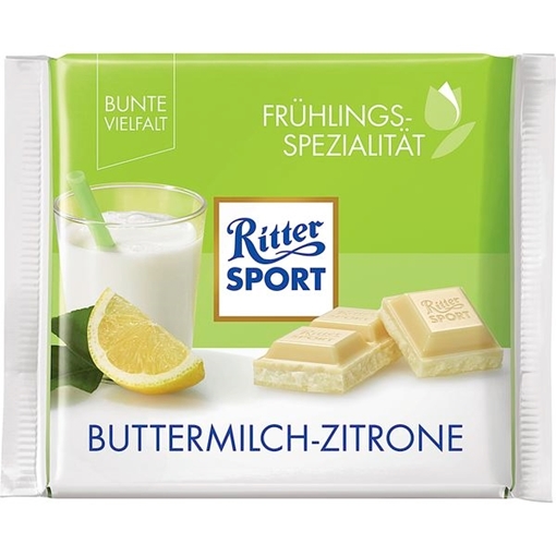 Billede af Ritter Sport Buttermilch Zitrone 100 g.