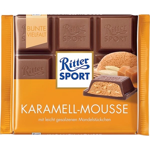 Billede af Ritter Sport Karamell-Mousse 100 g.