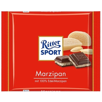 Billede af Ritter Sport Marzipan 100 g.