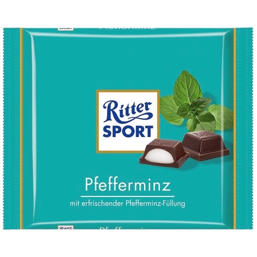 Billede af Ritter Sport Pfefferminz 100 g.