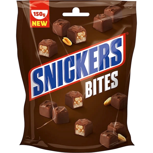 Billede af Snickers Bites Standbeutel 150 g.