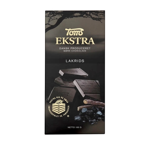 Billede af Toms Ekstra Lakrids 100 g.